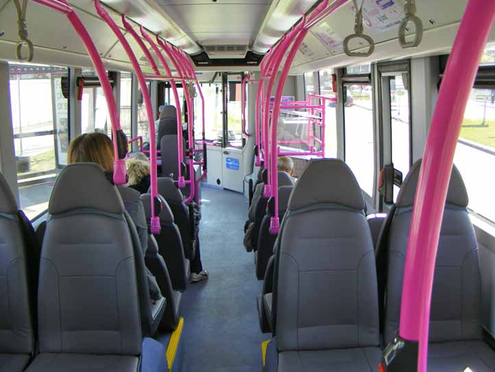 First Berkshire Volvo 7900H hybrid interior VSH69926